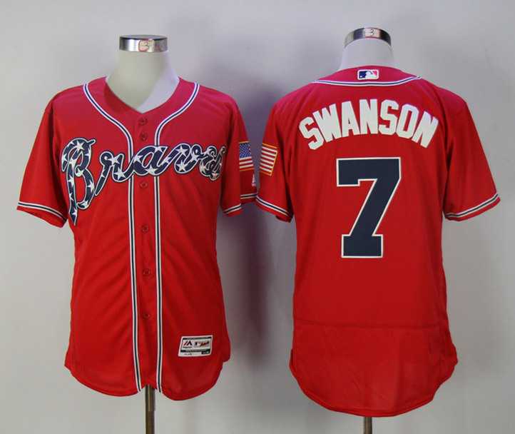 Atlanta Braves #7 Dansby Swanson Red Flexbase Collection Stitched Collection Jersey,We sell and wholesale Atlanta Braves #7 Dansby Swanson Red Flexbase Collection Stitched Collection Jersey on line form chian!